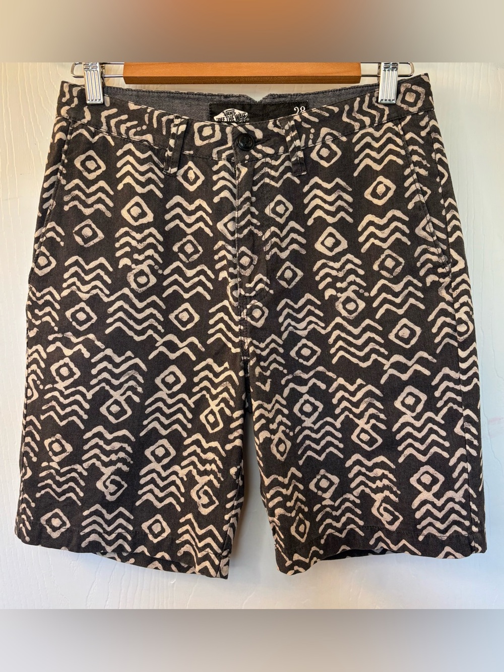 Vans Geometric Print Shorts